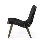 GDFStudio Ocilla Sedie Lounge da Esterno in Legno di Acacia e Corda Intrecciata (Set da 2)