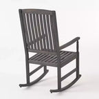 Christopher Knight Home Arcadia, sedie a dondolo da esterno in legno di acacia (set da 2)