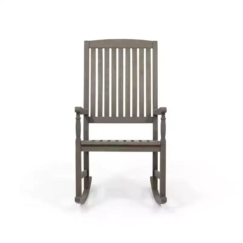 Christopher Knight Home Arcadia, sedie a dondolo da esterno in legno di acacia (set da 2)