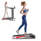 Tapis Roulant EGOFIT Walker Pro M1 - Grigio Freddo, Sottoscrivania, Inclinazione 5%, Display LCD