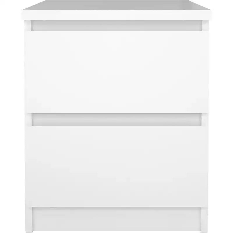 Comodino 2 cassetti HomeStock