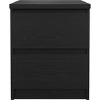 Comodino 2 cassetti HomeStock