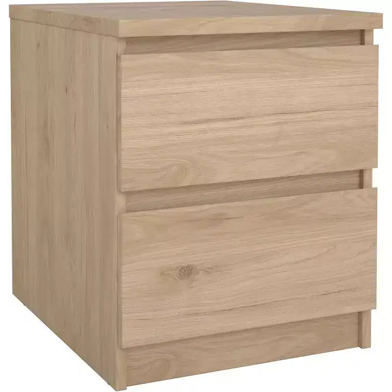 Comodino 2 cassetti HomeStock
