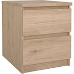 Comodino 2 cassetti HomeStock