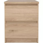 Comodino 2 cassetti HomeStock