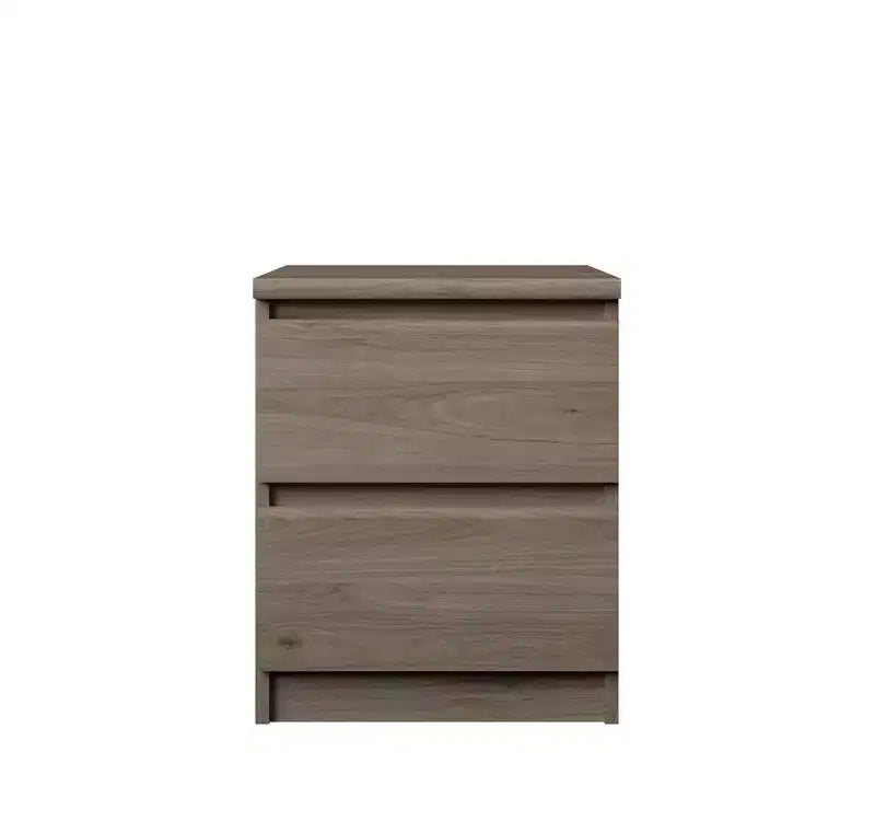 Comodino 2 cassetti HomeStock