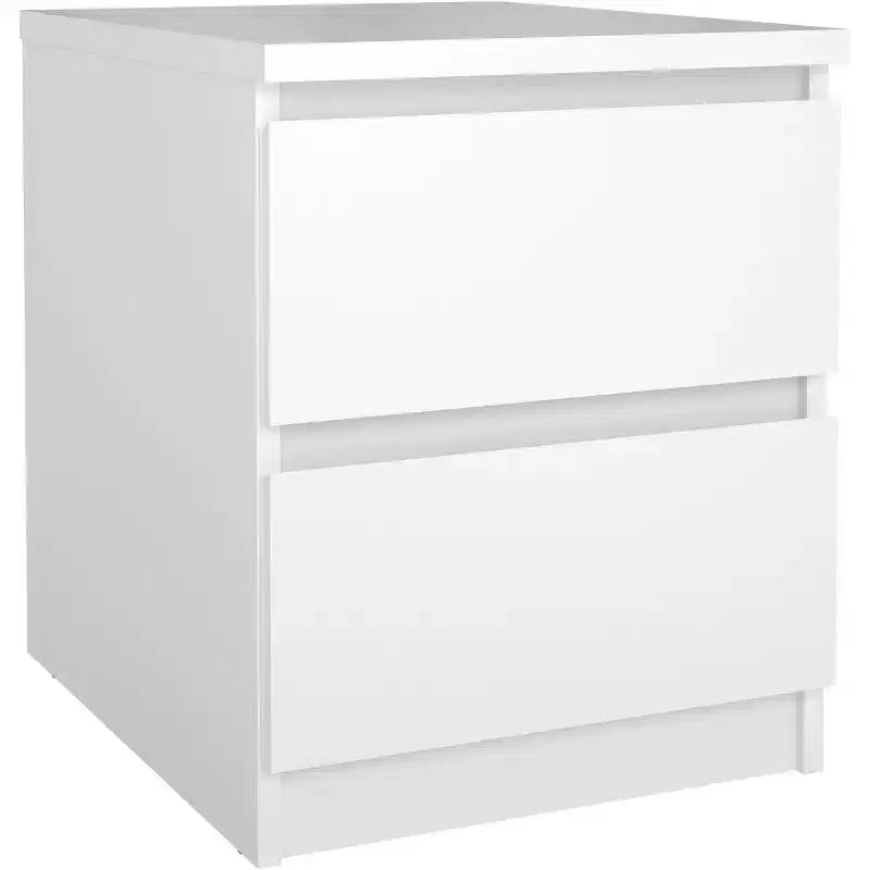 Comodino 2 cassetti HomeStock