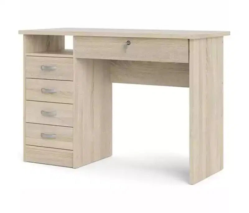 HomeStock Desk with 5 Drawers