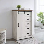 AndMakers Armadietto accento 120.9 cm A con 5 cassetti e 4 ripiani