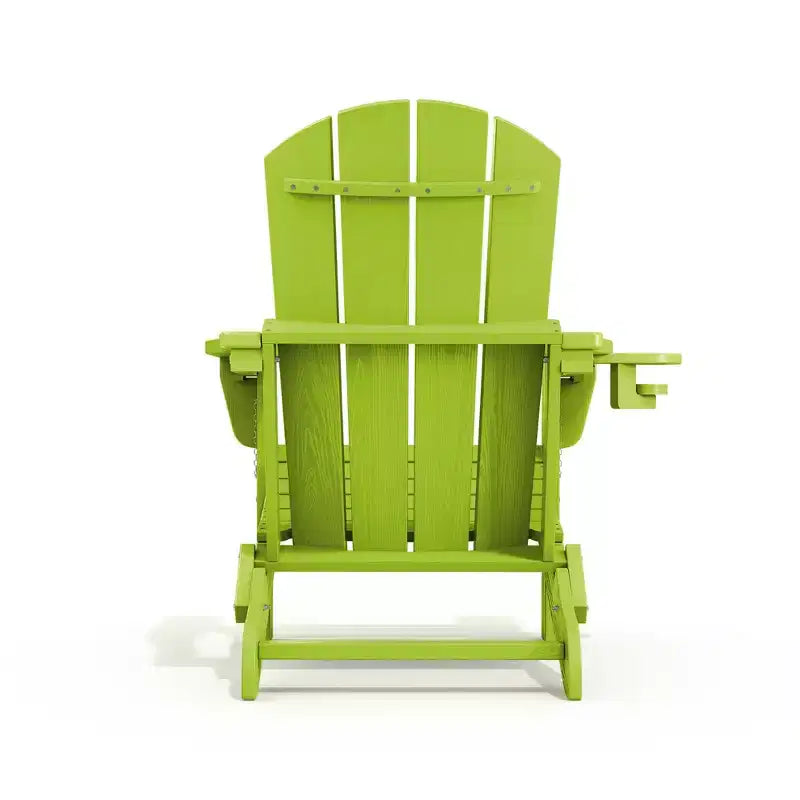 Hyleory Adjustable HDPE Adirondack Chair with Ergonomic Backrest