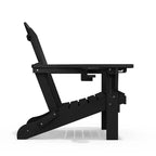 Hyleory Adjustable HDPE Adirondack Chair with Ergonomic Backrest
