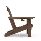 Hyleory Adjustable HDPE Adirondack Chair with Ergonomic Backrest
