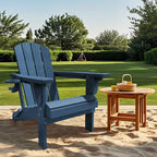 Hyleory Adjustable HDPE Adirondack Chair with Ergonomic Backrest
