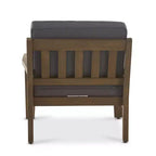 Christopher Knight Home Grenada Outdoor Acacia Wood Club Chairs with Cushions (Set of 4)
