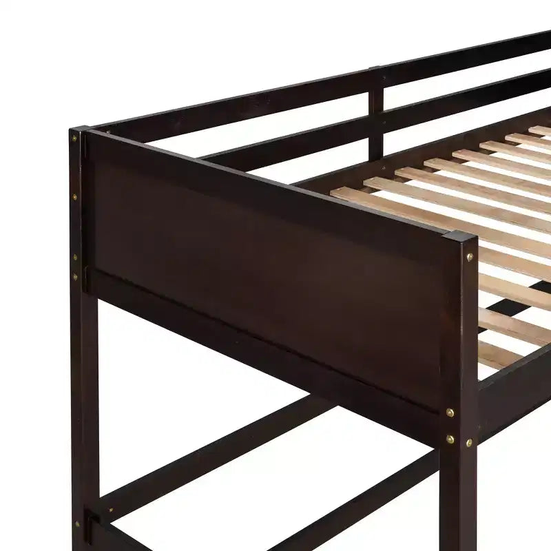 Whisen 79.5''L  41.8''W Modern Design Solid Wood Twin Size Loft Bed with Ladder, Healthy and Comfortable
