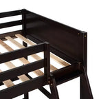 Whisen 79.5''L  41.8''W Modern Design Solid Wood Twin Size Loft Bed with Ladder, Healthy and Comfortable