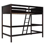 Whisen 79.5''L  41.8''W Modern Design Solid Wood Twin Size Loft Bed with Ladder, Healthy and Comfortable