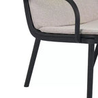 Poltrona da club da esterno Christopher Knight Home Gudrun in polipropilene con cuscino resistente all'acqua (set di 2)