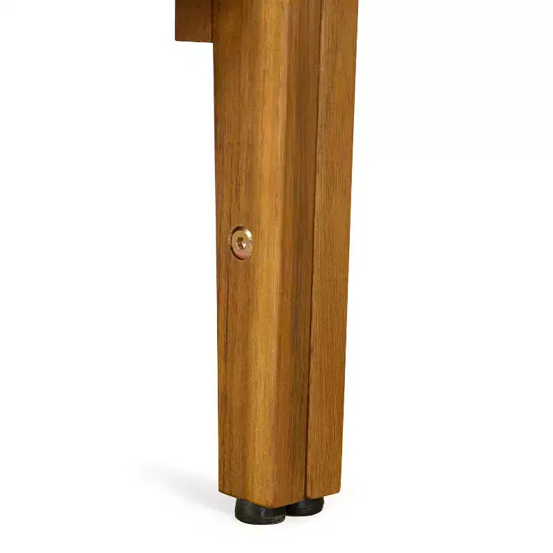 Christopher Knight Home Fawn, poltrona club moderna da esterno in legno di acacia con cuscini (set da 2), beige/teak