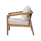 Christopher Knight Home Osborn Outdoor Slat Design Acacia Wood Club Chair (Set of 2)