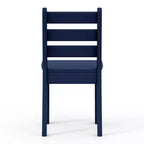 WestinTrends Treehouse Outdoor HDPE Kids Plastic Toddler Dining Chair (Set of Two)