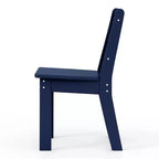 WestinTrends Treehouse Outdoor HDPE Kids Plastic Toddler Dining Chair (Set of Two)