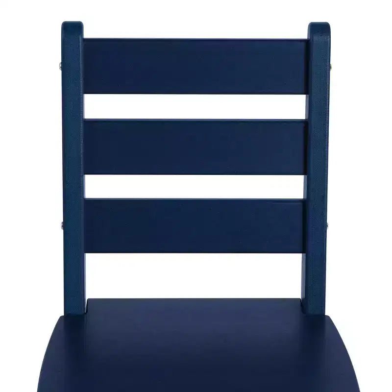 WestinTrends Treehouse Outdoor HDPE Kids Plastic Toddler Dining Chair (Set of Two)