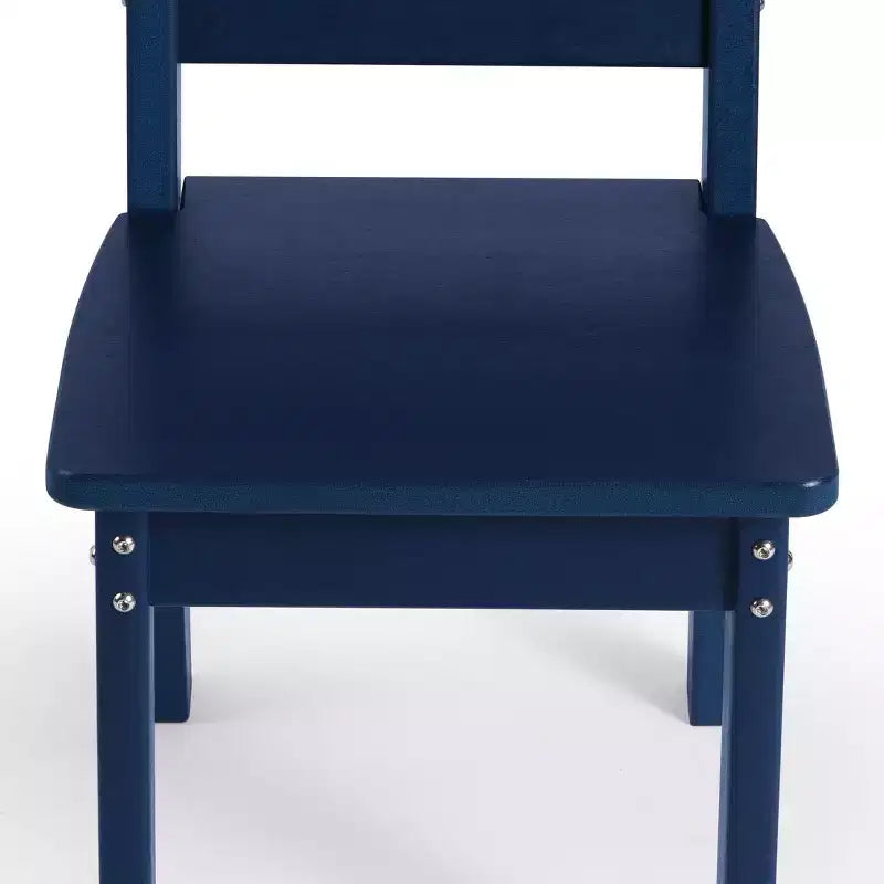 WestinTrends Treehouse Outdoor HDPE Kids Plastic Toddler Dining Chair (Set of Two)
