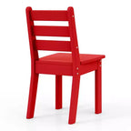 WestinTrends Treehouse Outdoor HDPE Kids Plastic Toddler Dining Chair (Set of Two)