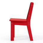 WestinTrends Treehouse Outdoor HDPE Kids Plastic Toddler Dining Chair (Set of Two)