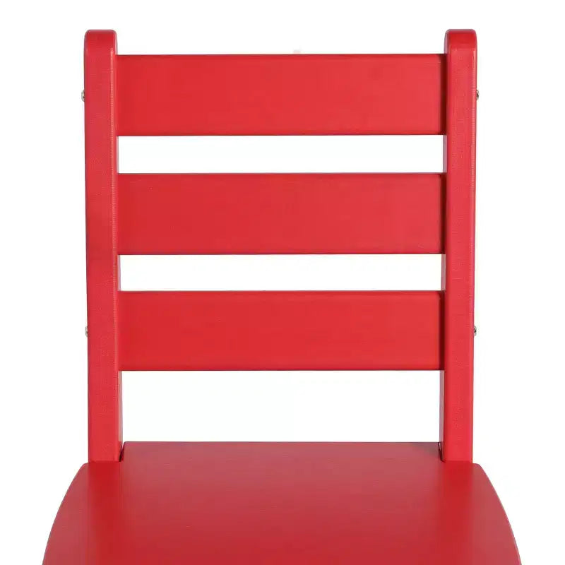 WestinTrends Treehouse Outdoor HDPE Kids Plastic Toddler Dining Chair (Set of Two)