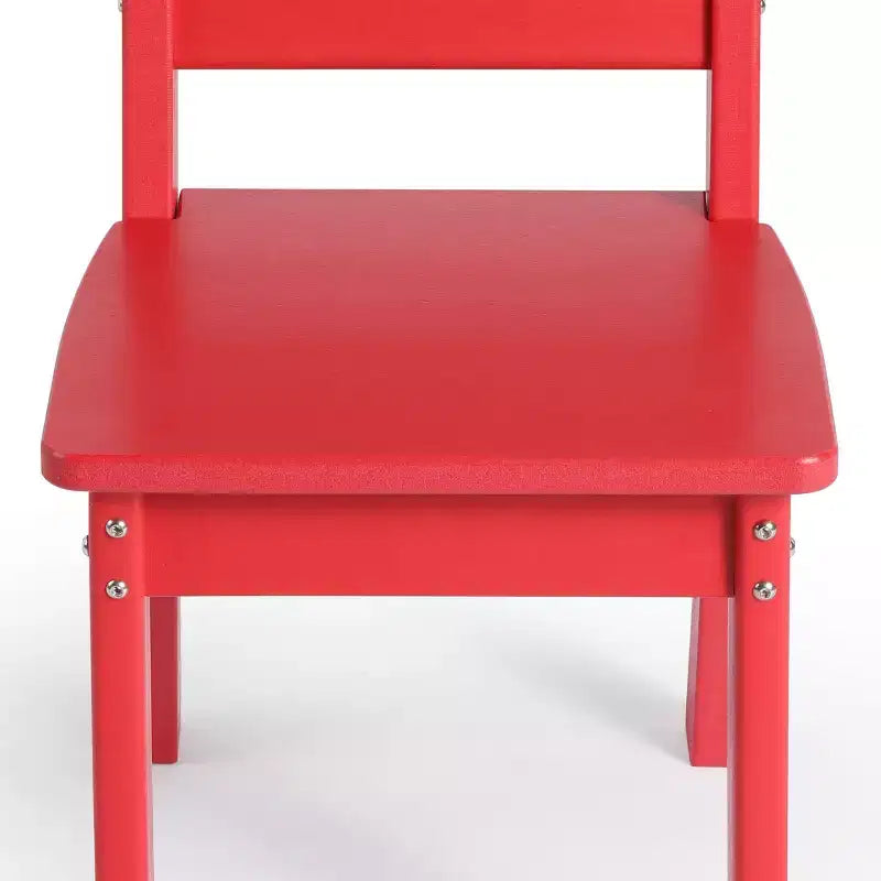 WestinTrends Treehouse Outdoor HDPE Kids Plastic Toddler Dining Chair (Set of Two)