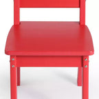WestinTrends Treehouse Outdoor HDPE Kids Plastic Toddler Dining Chair (Set of Two)