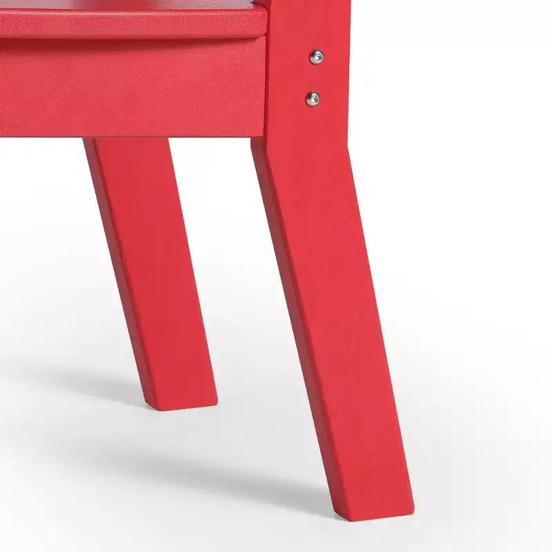 WestinTrends Treehouse Outdoor HDPE Kids Plastic Toddler Dining Chair (Set of Two)