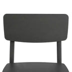 WestinTrends Tiny Terraces Outdoor HDPE Kids Modern Plastic Toddler Dining Chairs (Set of Two)