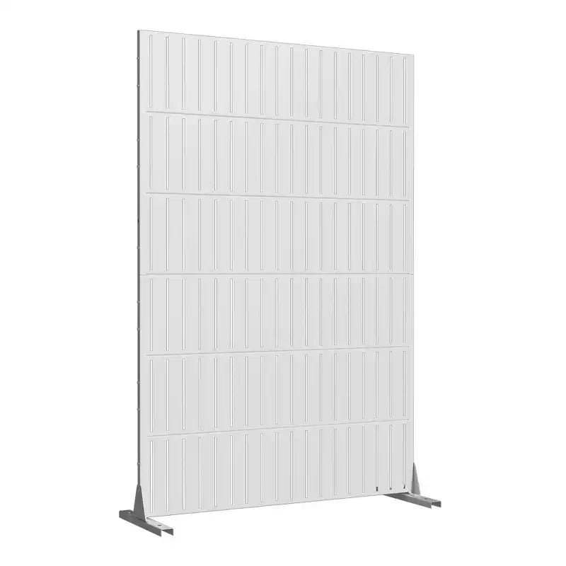 72 H35W Dovelina Black Metal Planter Box with Trellis Privacy Screen for Caf Patio,Garden & Balconies