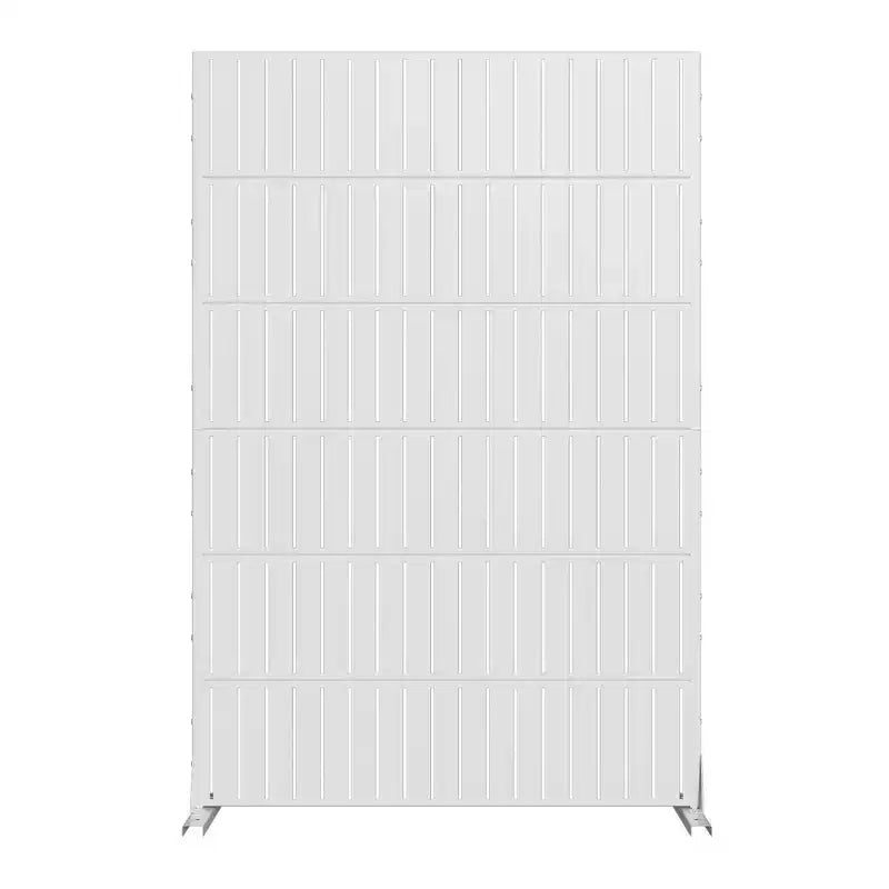72 H35W Dovelina Black Metal Planter Box with Trellis Privacy Screen for Caf Patio,Garden & Balconies