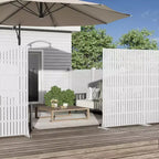 72 H35W Dovelina Black Metal Planter Box with Trellis Privacy Screen for Caf Patio,Garden & Balconies