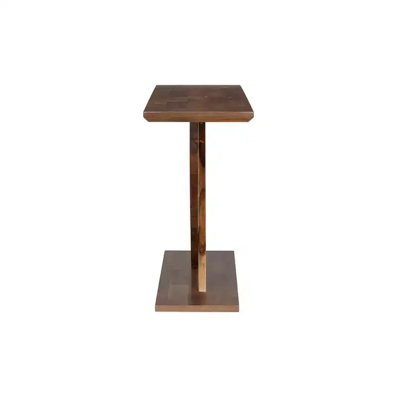Christopher Knight Home Browni Tavolo Consolle da 57'' in Legno di Acacia Rustico con Gambe Incrociate
