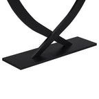 Christopher Knight Home Browni Tavolo Consolle da 57'' in Legno di Acacia Rustico con Gambe Incrociate