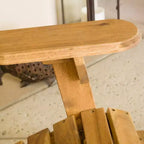 Sedia Adirondack reclinabile da esterno Christopher Knight Home in legno di acacia con poggiapiedi allungabile