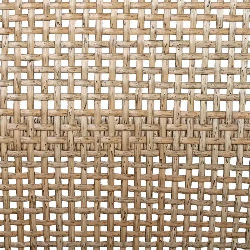 Poltrona Club da Esterno in Legno di Acacia e Vimini, Poltrona Accent Intrecciata con Cuscini, Sedia a Sdraio da Patio per Portico, Giardino e Balcone, Marrone - ModernLuxe