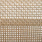 Poltrona Club da Esterno in Legno di Acacia e Vimini, Poltrona Accent Intrecciata con Cuscini, Sedia a Sdraio da Patio per Portico, Giardino e Balcone, Marrone - ModernLuxe