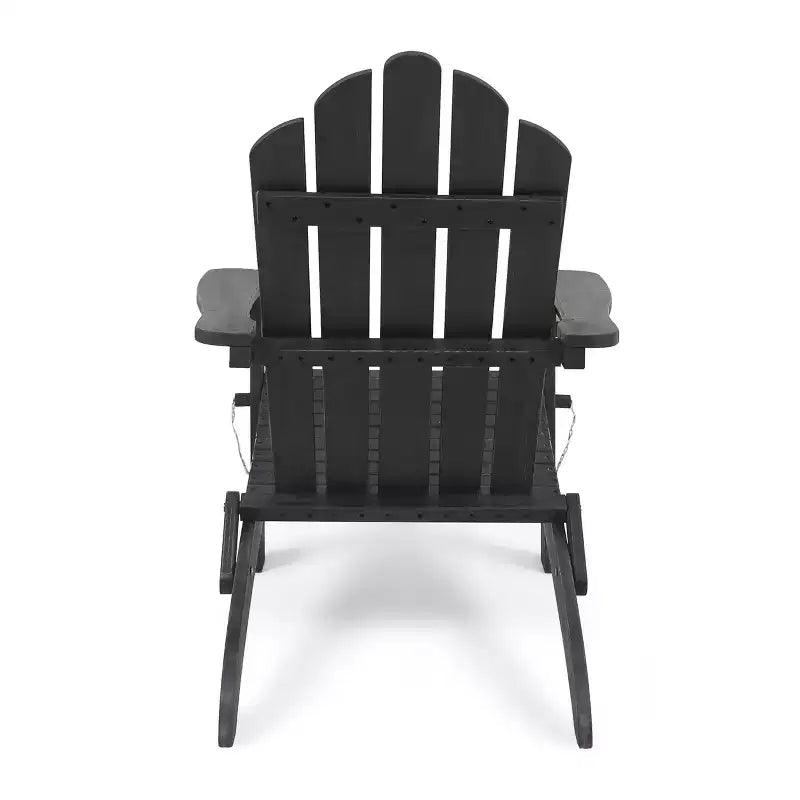 GDFStudio Cara Sedia Adirondack Pieghevole da Esterno in Legno di Acacia