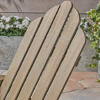 GDFStudio Cara Sedia Adirondack Pieghevole da Esterno in Legno di Acacia