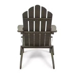 GDFStudio Cara Sedia Adirondack Pieghevole da Esterno in Legno di Acacia