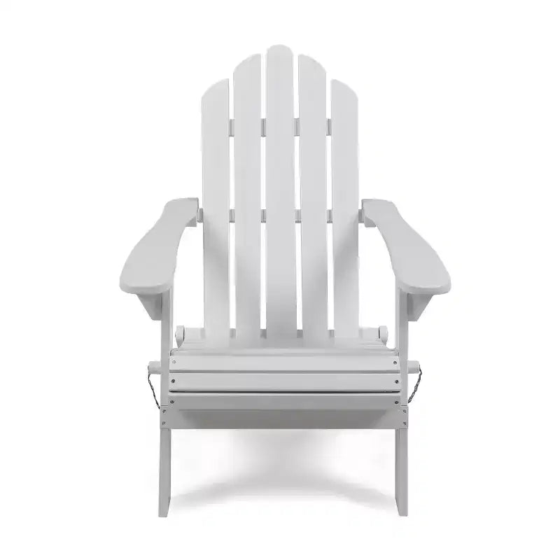 GDFStudio Cara Sedia Adirondack Pieghevole da Esterno in Legno di Acacia