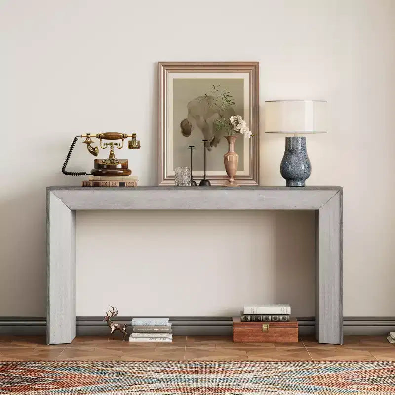 Christopher Knight Home Ihab Tavolo Console Rettangolare Moderno Minimalista in Legno