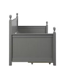 Twin Size Wooden Daybed with Three Storage Drawers or Trundle, Space-Saving Bed Frame, No Box Spring Needed - ModernLuxe