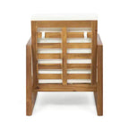 GDFStudio Sedia a sdraio da esterno Silla con cuscini e base a slitta in legno di acacia (Set di 2)